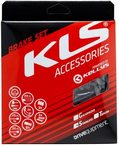 Brake set KLS stainles steel